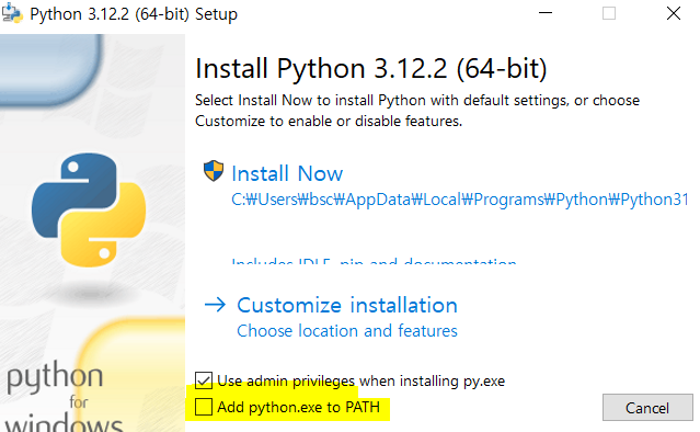 python